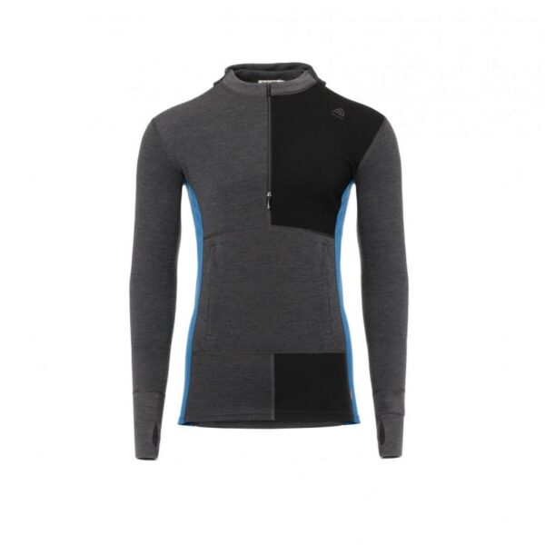 Aclima Aclima WarmWool hoodsweater w-zip M´s 104035 Corner Sport Blåbyen 1