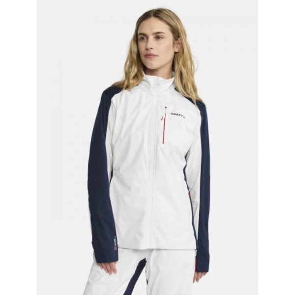 Craft Nor ADV Nordic Training Jacket 2 er en avansert langrennsjakke med tynn vattering i front, designet 1914201 Corner Sport Blåbyen 1