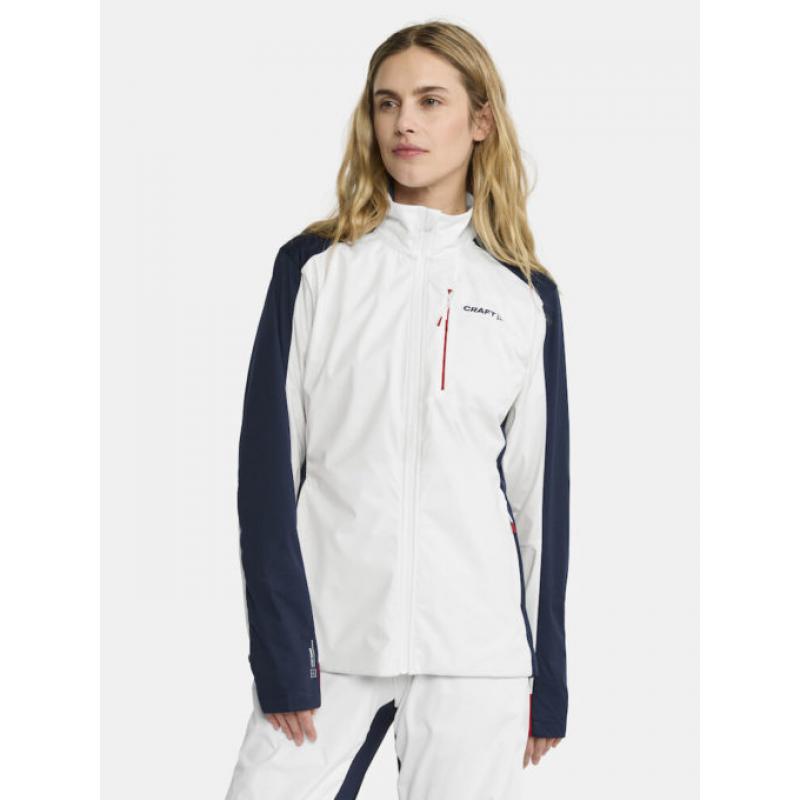 Craft Nor ADV Nordic Training Jacket 2 er en avansert langrennsjakke med tynn vattering i front, designet 1914201 Corner Sport Blåbyen 1