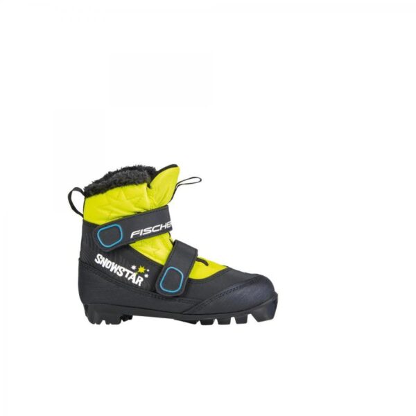 Fischer Fischer Snowstar Svart-gul Skisko S41021 Corner Sport Blåbyen 1