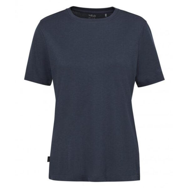 Rab Rab Crimp Logo Tee Wmns QBL-69 Corner Sport Blåbyen 1