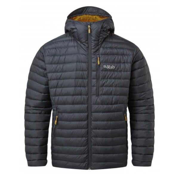 Rab Rab Microlight Alpine Jacket Herre Beluga QDB-12 Corner Sport Blåbyen 1