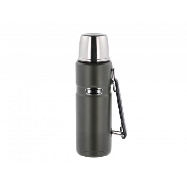 Thermos Stainless King termoflaske med hank 1,2 L - militærgrønn 23587 Corner Sport Blåbyen 1