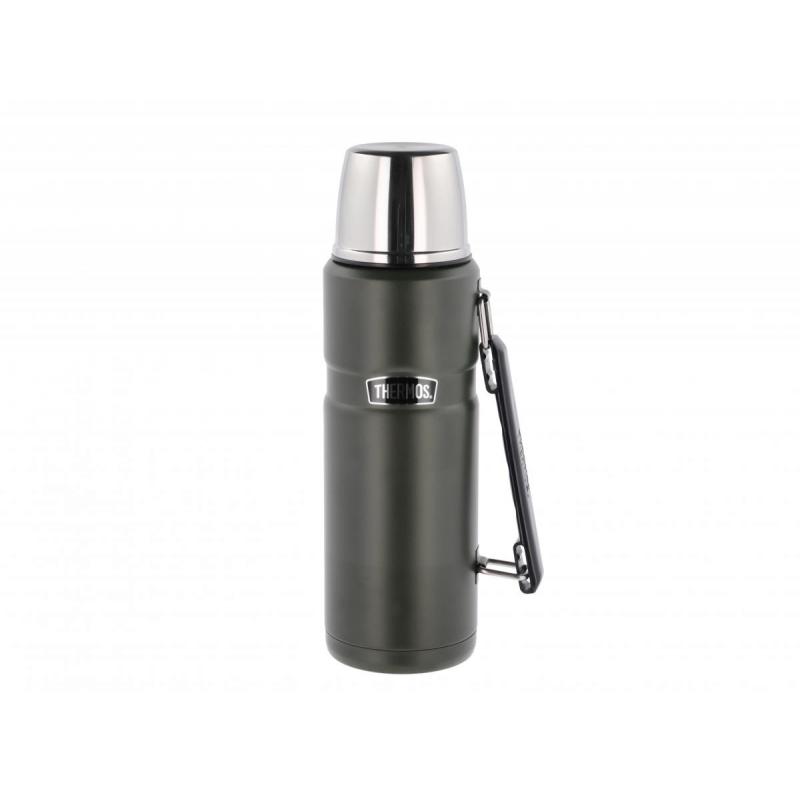 Thermos Stainless King termoflaske med hank 1,2 L - militærgrønn 23587 Corner Sport Blåbyen 1
