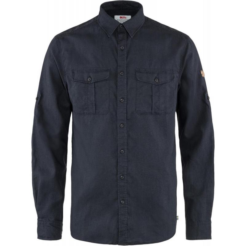 Fjällräven Fjällräven Övik Travel Shirt LS M 87208 Corner Sport Blåbyen 1