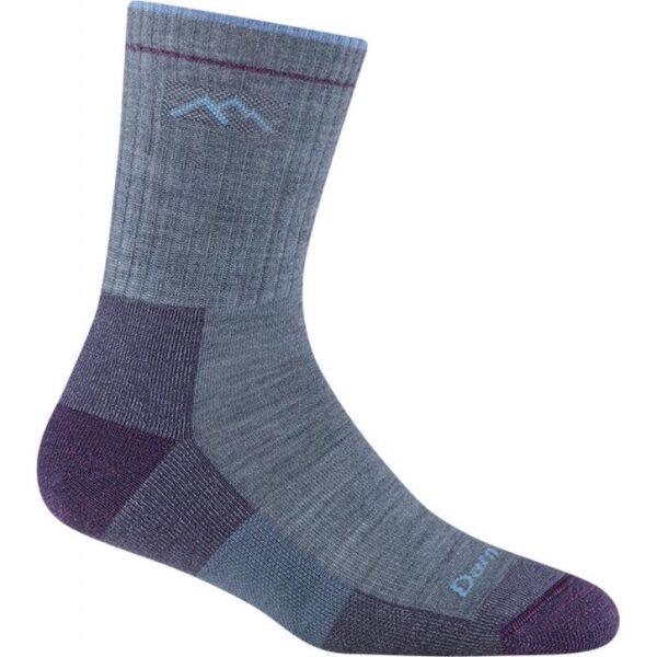 Darn Tough Hiker Micro Crew Mdw W- Cush DT1903 Corner Sport Blåbyen 1