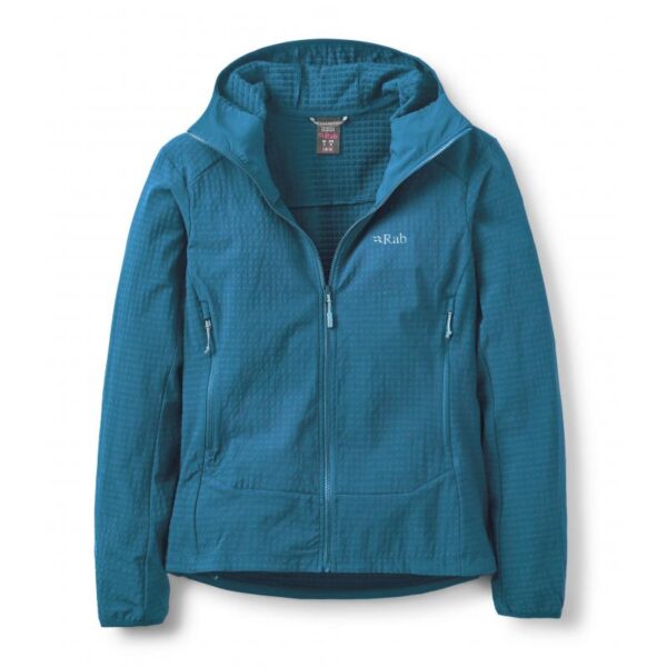 Rab Rab Quantra Pro Hoody Wmns QWS-87 Corner Sport Blåbyen 1