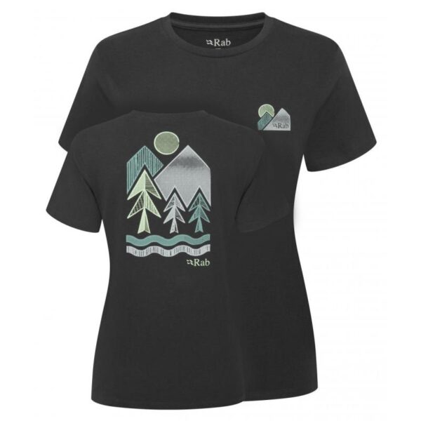 Rab Rab Tuku Vista Tee Wmns QCC-17 Corner Sport Blåbyen 1