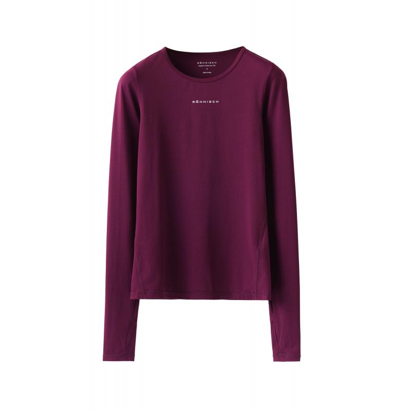 Röhnisch Röhnisch Jacquard Ls Top 112421 Corner Sport Blåbyen 1