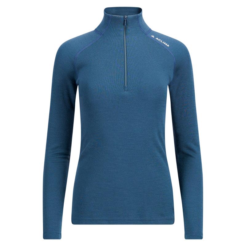 Aclima Aclima Warmwool Mockneck W´S 101705 Corner Sport Blåbyen 1