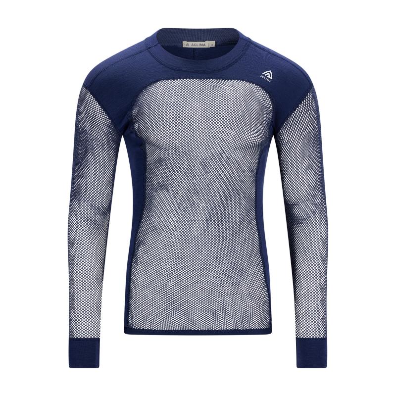 Aclima Aclima Woolnet Original Crewneck M´S 101630 Corner Sport Blåbyen 1