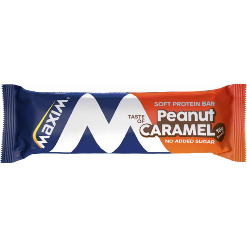 Maxim Maxim Soft Protein Bar Peanut Caramel 55g 510003885 Corner Sport Blåbyen 1